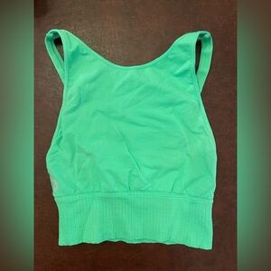 Free People Movement Women's XS/S crop Tank Top in lime green